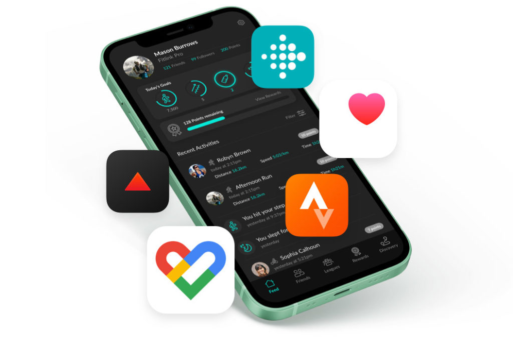 Connect trackers and wearables to one app.